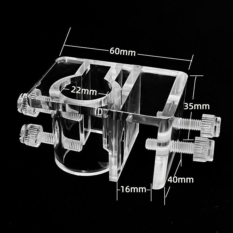 Aquarium Water Pipe Fixing Bracket - Inlet/Outlet Clip