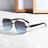 2025 Fashion Luxury Sunglasses for Men Women Retro Outdoor UV400 Shades Sun Glasses Unisex 8 Colors Classic Half Frame Eyewear