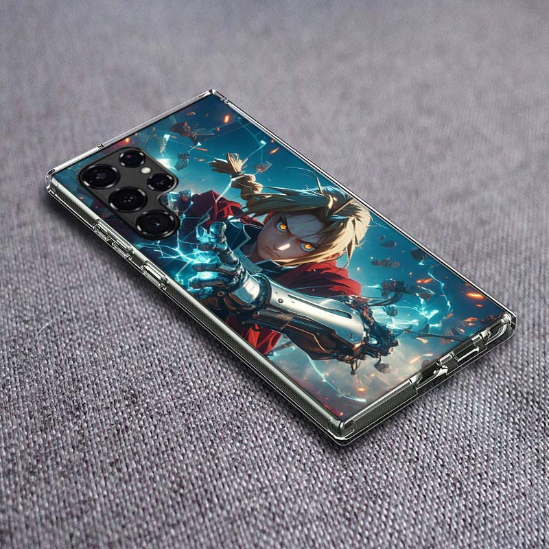 

Anime F-Fullmetal A-Alchemist_ Brotherhood Phone Case For Samsung Galaxy S24 S23 S21 S20 FE S22 S26 Ultra S25 Edge S10 Plus Cove Samsung S25
