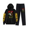 Chainsaw Man European Size Hooded Sweatshirt Set for Men and Women - Spring & Autumn Collection