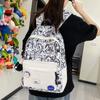 Graffiti Backpack Female Japanese Ins All-matching High School Students Junior Casual Large-capacity Schoolbag