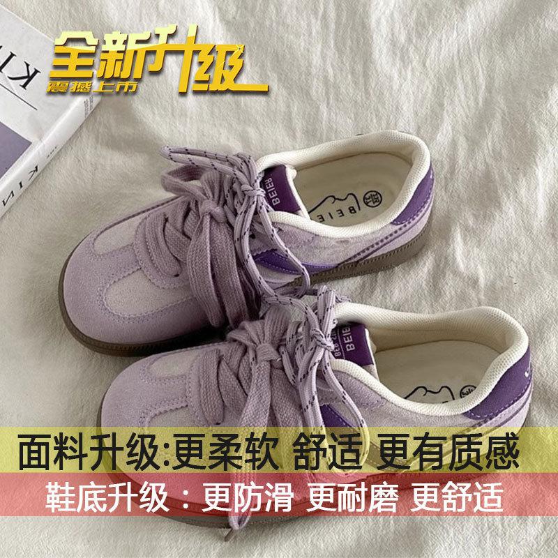 Versatile casual sports shoes platform sports board shoes women's autumn 2025 new retro niche moral training shoes women