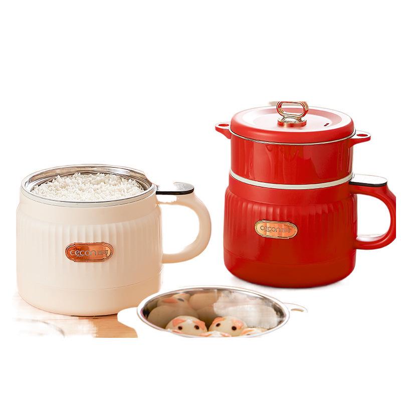 Smart Ceramic Rice Cooker: Multifunction Steaming, Cooking & Stir-Fry Pot with Removable, Washable Parts
