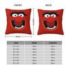 Animal Crazy Drummer Square Pillowcase Polyester Linen Velvet Pattern Zip Decorative Throw Pillow Case Sofa Cushion Cover