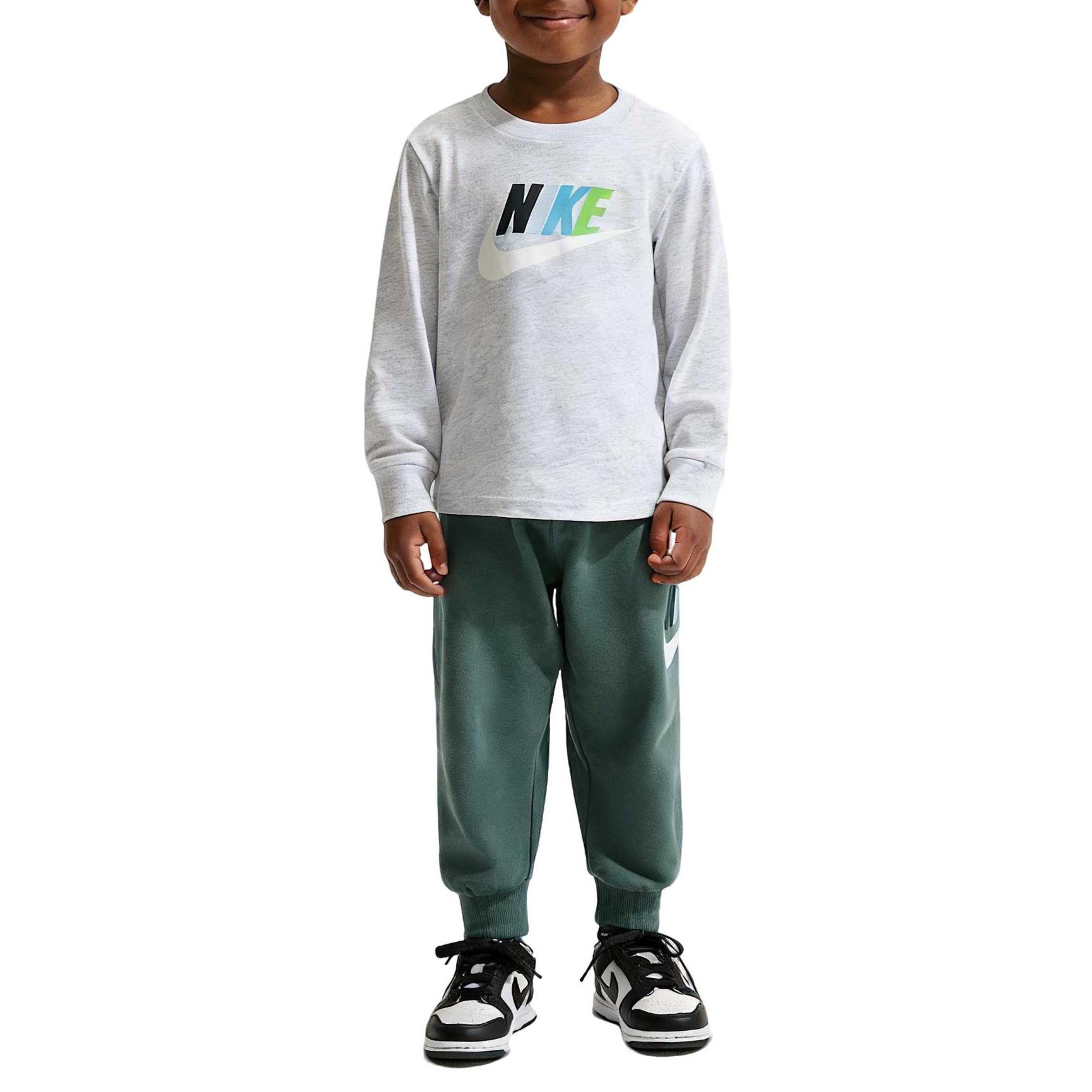 Nike Classic Knit Leisure Sports Set Long Sleeve 2-Piece Kids sets IU5427-398 3T