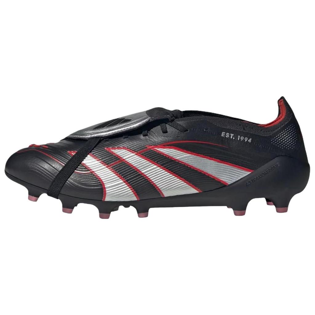 Adidas PREDATOR ELITE Slip Resistant Soccer Shoes Men's Black Sneakers HQ2275