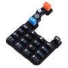 10PCS Number Keyboard Replacement for UV-5R UV-5RA UV-5RC UV-5RE Series Radio Silicone Keypad