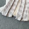 High Quality Ink-wash Acetate Satin Tie-Dye Rayon Wide-Leg Pants for Women Summer High-Waisted Slimming Loose-Fit Trousers