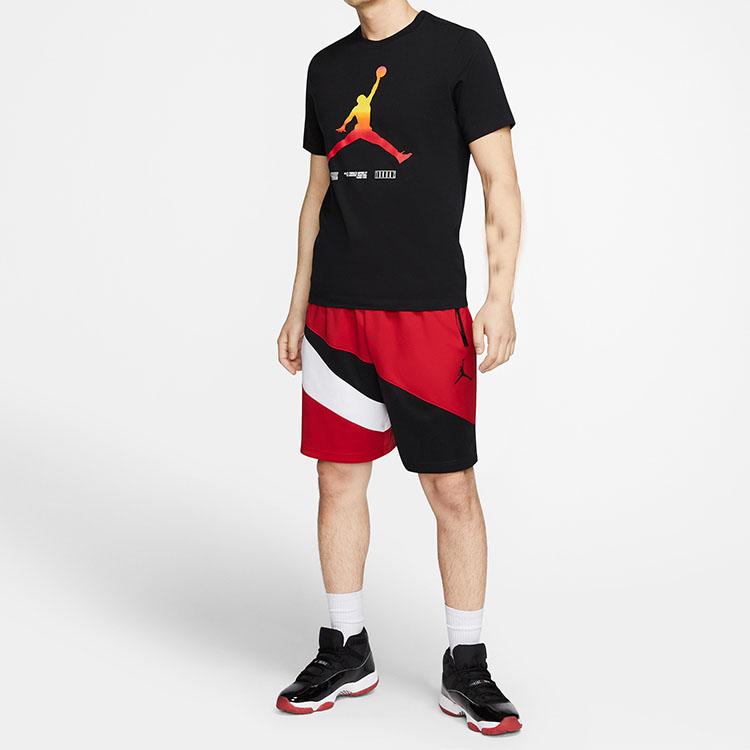 Jordan Legacy AJ11 Short Sleeve T-Shirt Men Tops Black CW0852-010