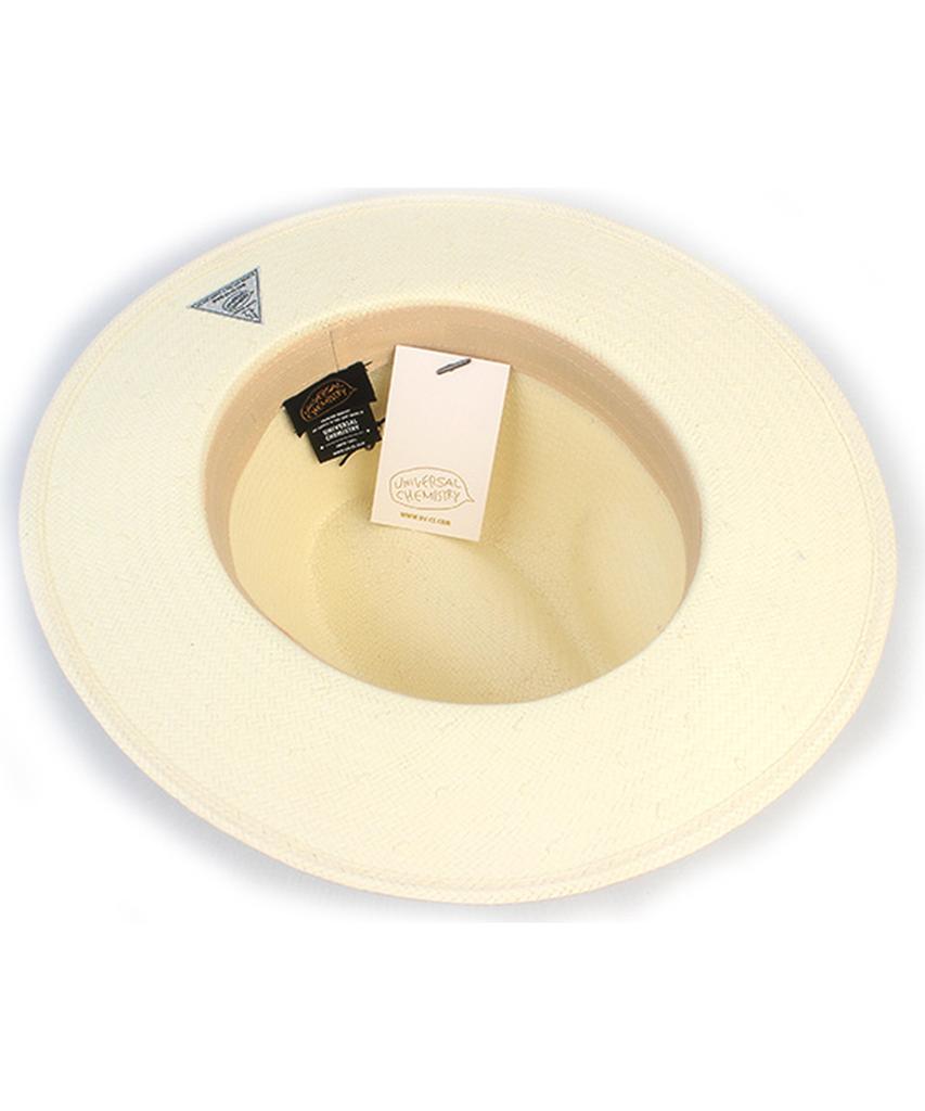 Yunibeosyeolkemiseuteuli Summer Basic Line Ivory Fedora Summer Hat