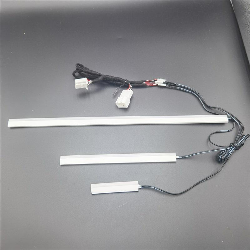 Plug to plug Car LED Atmosphere Light Central Console Interior Main Drive Copilot Decor For 2020-2024 Toyota RAV4 XA50 Accessory