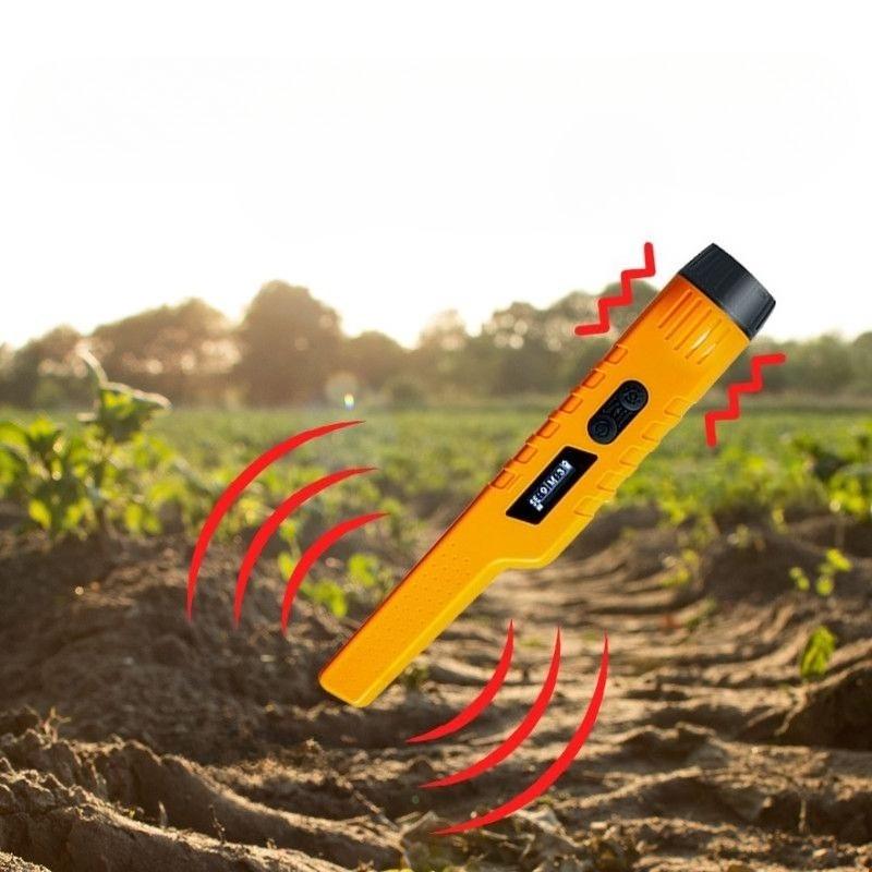 Handheld Metal Positioning Rod Detector Waterproof Portable Wear-resistant Adjustable Lighting Industrial Metal Detectors