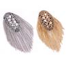 1PCS Fashion Handmade Shoulder Jewelry Tassel Rhinestones Clothing Accessories Brooch Shoulder Brooches Gift