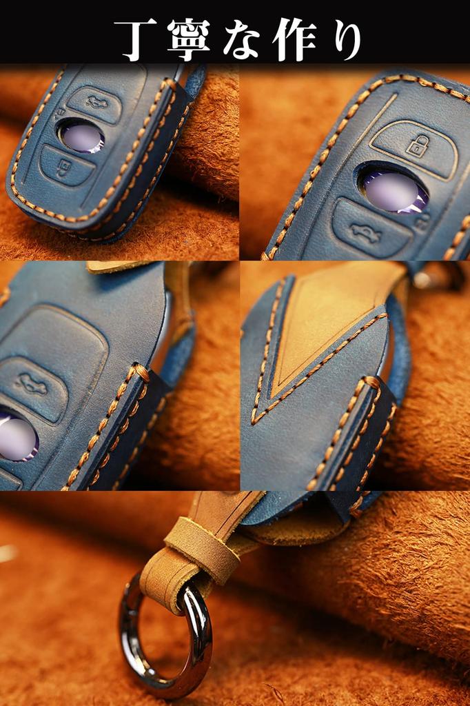 [GeTor] Subaru Key Case, Genuine Leather, Subaru Smart Key Case, Key Holder, Subaru Key
