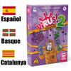 Virus Infection Card Game: 3 Types Spanish Family Party Interactive Toy