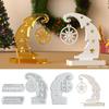Holiday Resin Craft Mould Christmas Tree Silicone Mould With Snowflake Designs For Festive Decorations