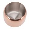 Stainless Steel Gold Seasoning Condiment Pot Spice Salt Sugar Pepper Container Jar Storage   with Lid