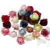 Retro Silk Rose Head Simulation Flower DIY Hair Accessories Material Wedding Flower Wall Decoration Fake Flower