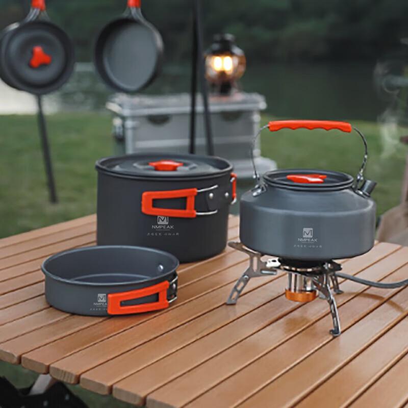 DASPAN 3-Piece Outdoor Cookware Set