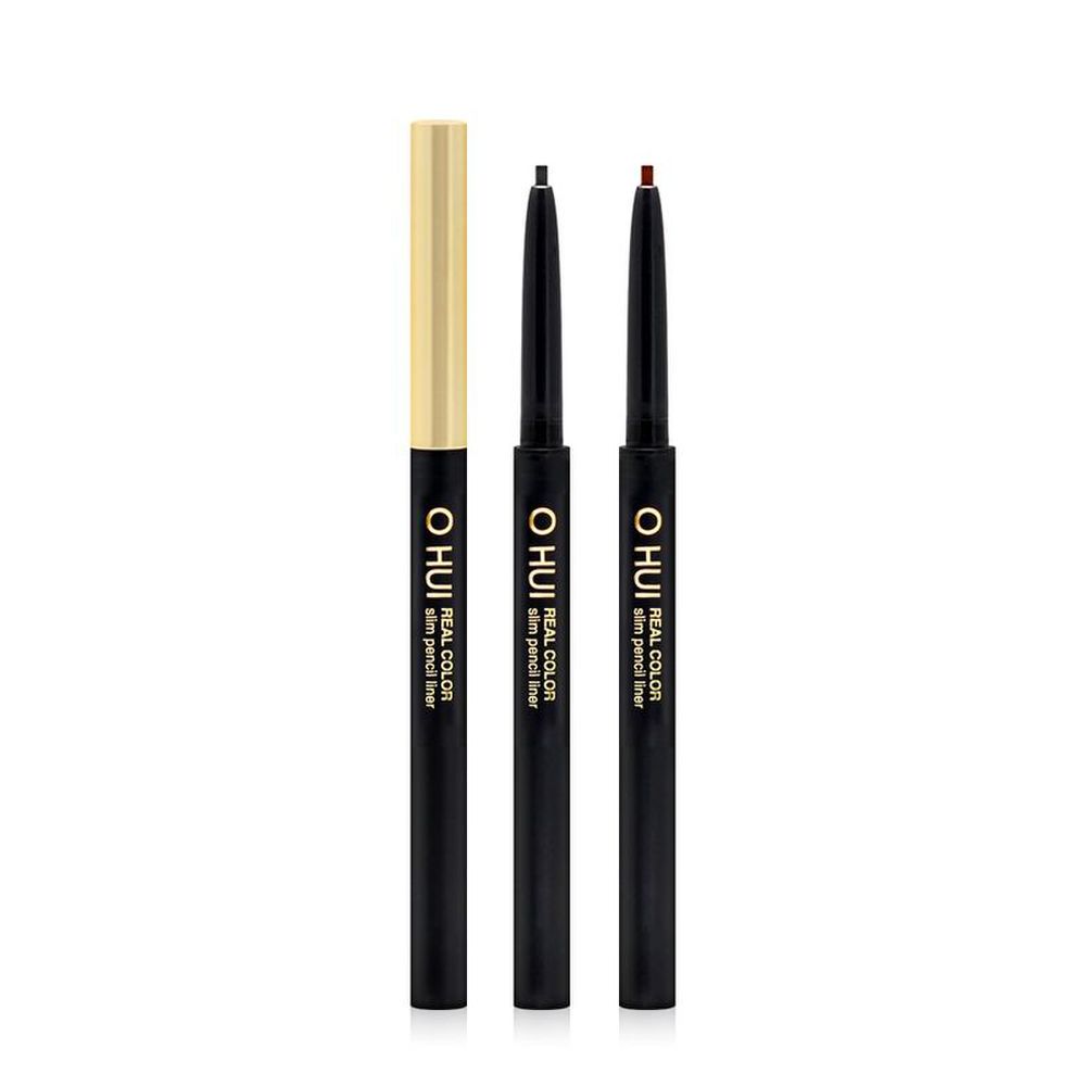 Ohui Real Color Pencil Eyeliner (Power Proof Type) Black