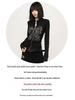 Autumn/Winter Pure Desire Long Sleeve Crop Top - Slimming and Versatile Zipper Design for Women
