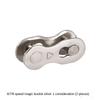 1 Pair 6-8/9/10/11s Road Buttons Magic Speed Quick Master Link Bicycle Connector Bike Joint Chain Lock Set