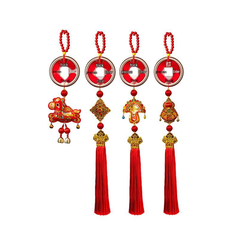 2026 Year of the Horse Spring Festival New Year Hanging Ornaments - Chinese Style Decoration for Living Room
