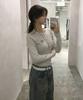 MUAHMUAH Henley Neck Stitch Long Sleeve Tee [7 Colors]