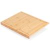 Deska Bambusowa Kuchenna Do Krojenia Z Rantem Stolnica Drewniana 45x35 Cm