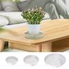 5PCS Durable Plastic Plant Saucer 6/8/10 Inch Round Drip Plant Trays Flower Pot Tray Indoor Outdoor Home Garden Supplies
