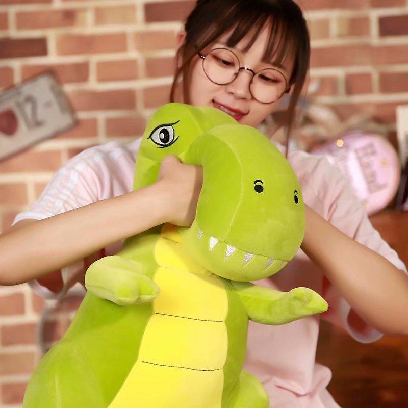 Simulation Dinosaur Plush Playthings Soft Material Hobbies Cartoon Pillows Tyrannosaurus Stuffed Toy Doll Birthday Surprise Gift Option