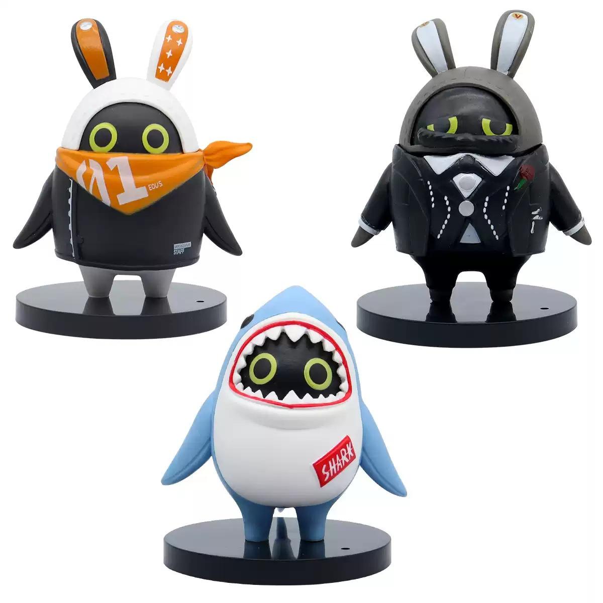 Jeu Zenless Zone Zero Modèle Bangboo EOUS Sharkboo Amillion Accessoires Anime Figurine en Caoutchouc Souple PVC Décoration Jouets Poupée Cadeaux