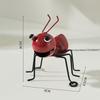 Garden Courtyard Decor: Rustic Animal Ant Figurine Photo Prop Creative Wrought Iron Wall Hanging