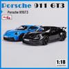 Maisto 1:18 Porsche 911 GT3 Alloy Sports Car Model
