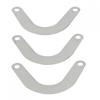 Enhanced Performance Valve Plate Kit for Silent Air Compressor Set of 3