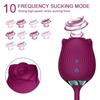 Powerful Rose-Vibrator Dildo for Women Sucker Clitoris Stimulator  Mimic Finger Wiggling G-Spot Massager Adults Goods Sex Toys