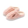 Cotton slippers autumn and winter casual indoor home couple thick-soled warm and comfortable velvet home cotton shoes