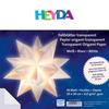 Origami Paper - HEYDA - White - 30 Sheets - 20x25 Cm - Transparent