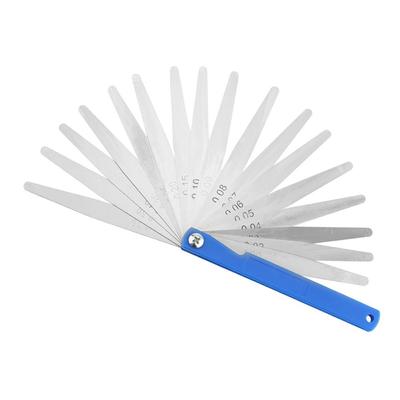 Fühlerlehre Metrische Größe 0,02-1 mm Dickenmessgerät Set Ventile Laub von Ventilen Zündkerzenabstand Für Messsonde Spalt