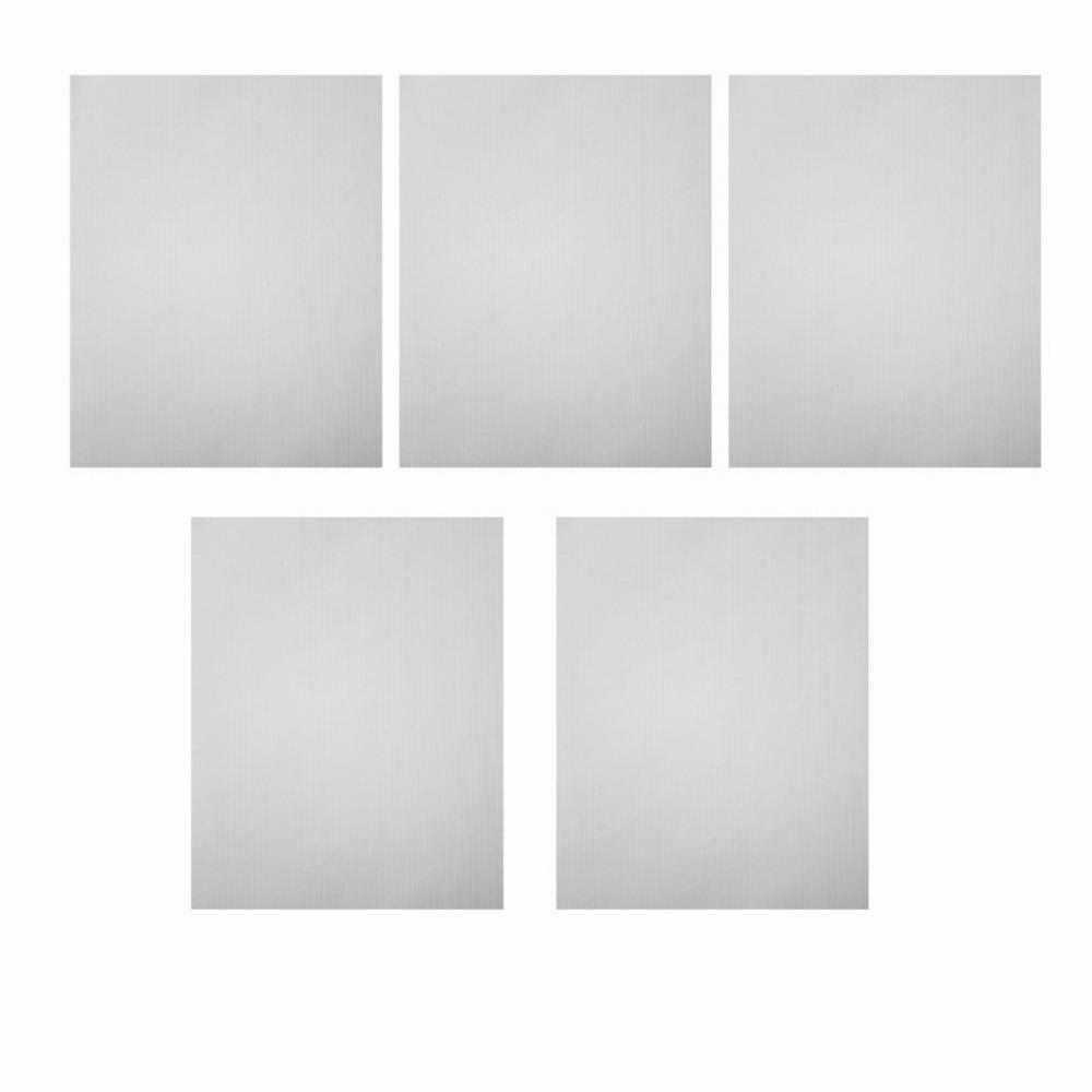 5Pcs 0.25mm Melting Beads Baking Cloth Coarse Texture Ironing Sheets  Toy Accessories