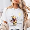 Disney Winnie the Pooh Christmas Short Sleeve Shirt, Most Wonderful Time of the Year Tee, Comfort Colors Holiday T Shirt, Pooh Bear Gift