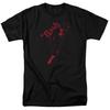 Justice League Of America Flash Darkness Mens T Shirt Black Officially Licensed