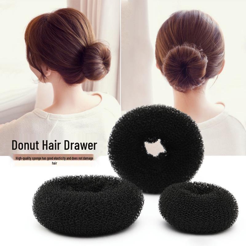 Korean Ponytail Volume-Up Hair Styler Bun Sponge