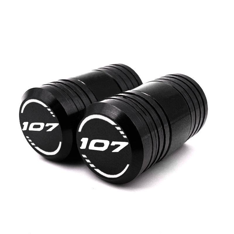 For Harley Touring Road King Electra Glide Street Glide Softail Fat Boy 107 Motorcycle CNC Tire Valve Stem Caps Cover Plugs