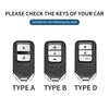 Fashion Genuine Leather Car Key Cover Case for Honda 2017 2018 19CRV Pilot Accord Civic Jazz Jade Fit HR-V Freed Accessories