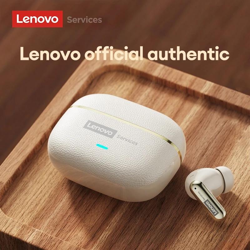 Lenovo LE208 Wireless Headphones TWS 6.0 Bluetooth Earphones Long Battery Music Game ENC Noise Cancelling Earbuds