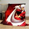 Inuyasha Plush Blanket Soft Comfortable All Seasons blanket Sofa Office Naps blanket Outdoor Travel throw Perfect Gift