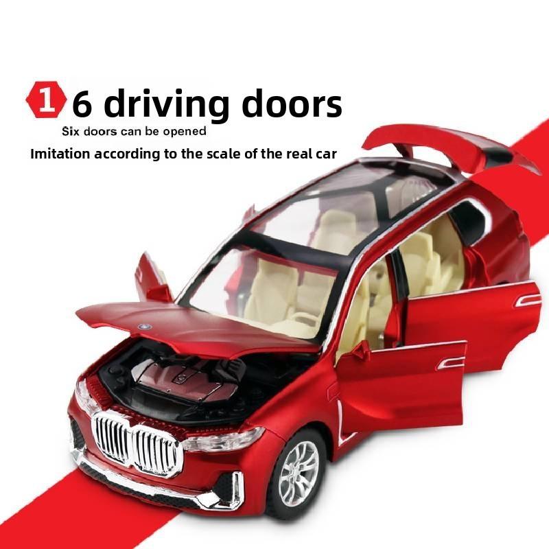Diecsimulation Alloy Suv Sedan Model Toy With Sound And Functions Light