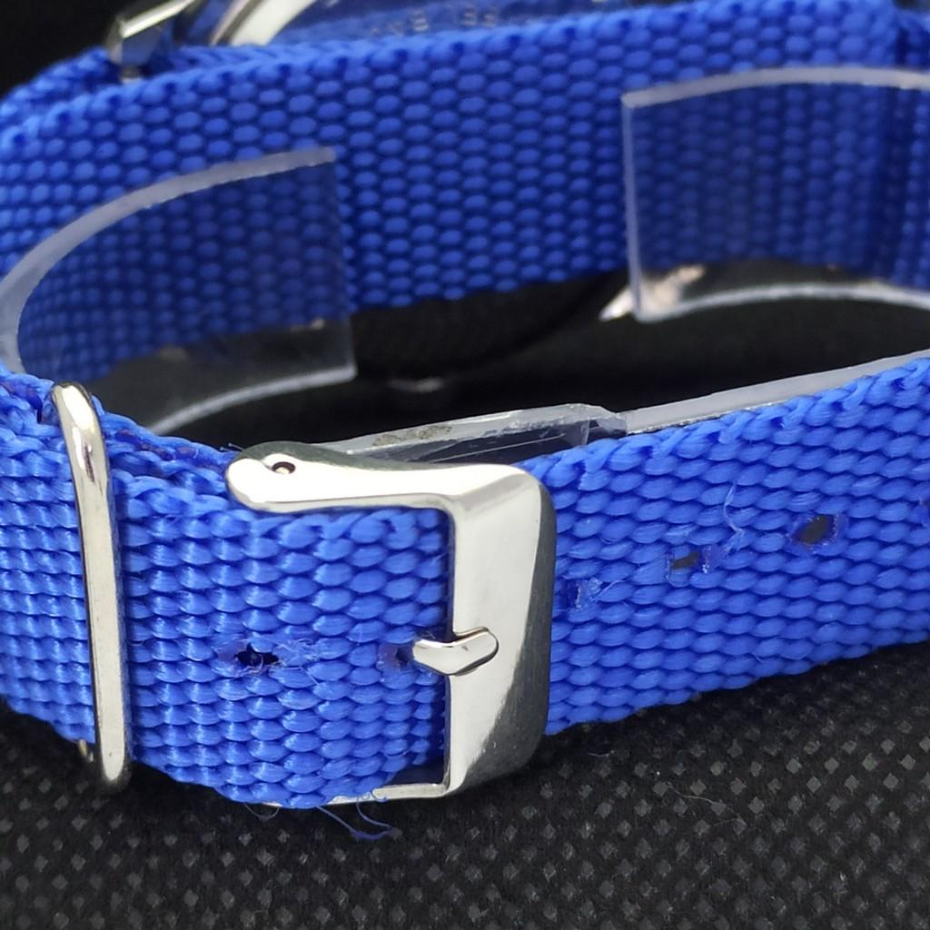 GEBRAUCHTE ORIS AUFZUG SCHWEIZER HERREN VINTAGE ARMBANDBLAU UHR 558b-a296837-1