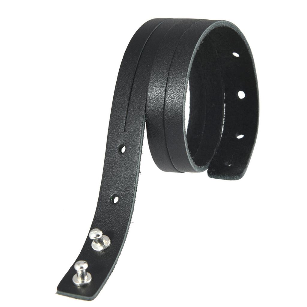 Adjustable Vintage Leather Leather Bracelet for Men and Women With Alloy Clasp Length Portable Jewelry